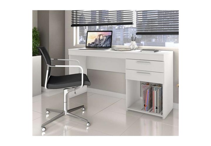 Mesa Para Computador Office Branco Notável